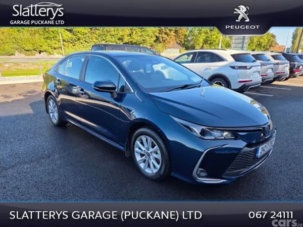 Toyota Corolla Saloon, Petrol Hybrid, 2024, Blue