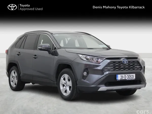 Toyota RAV4 SUV, Petrol Hybrid, 2021, Grey