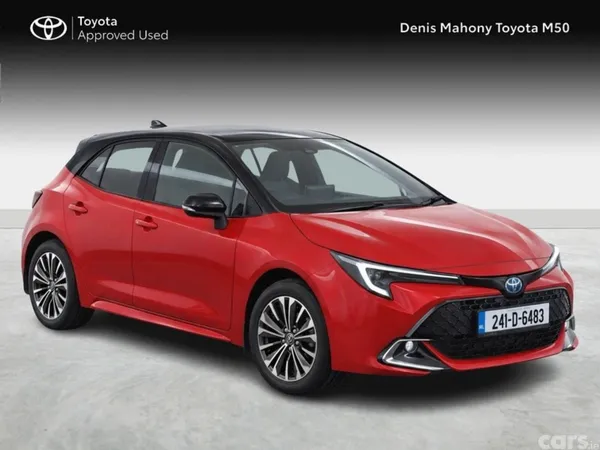 Toyota Corolla Hatchback, Petrol Hybrid, 2024, Red