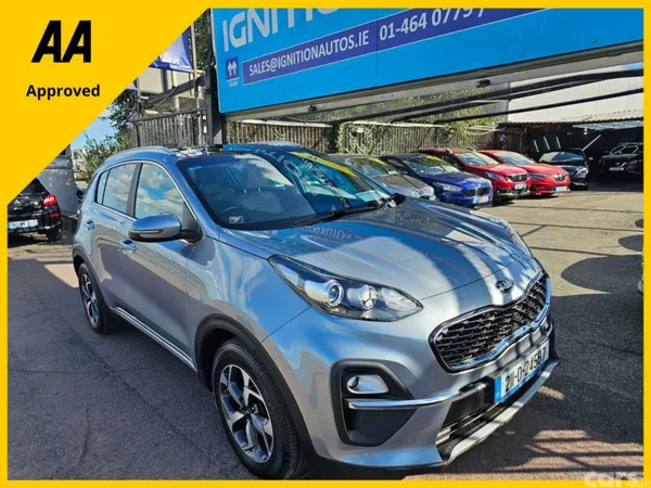 Kia Sportage MPV, Diesel Hybrid, 2021, Grey