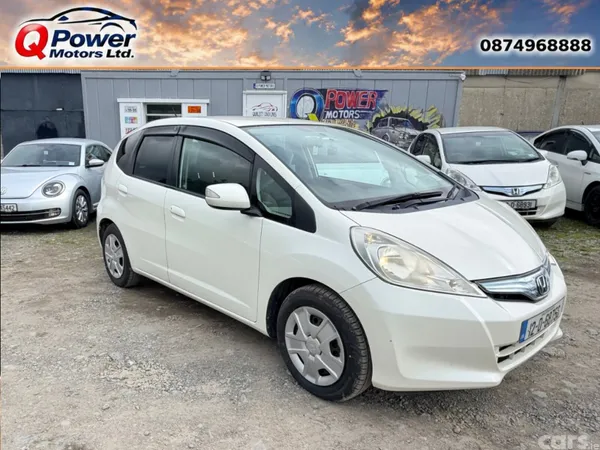 Honda Fit Hatchback, Petrol Hybrid, 2012, White