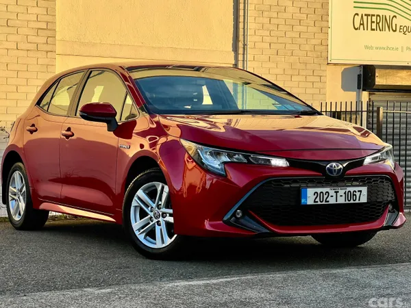 Toyota Corolla Hatchback, Petrol Hybrid, 2020, Red