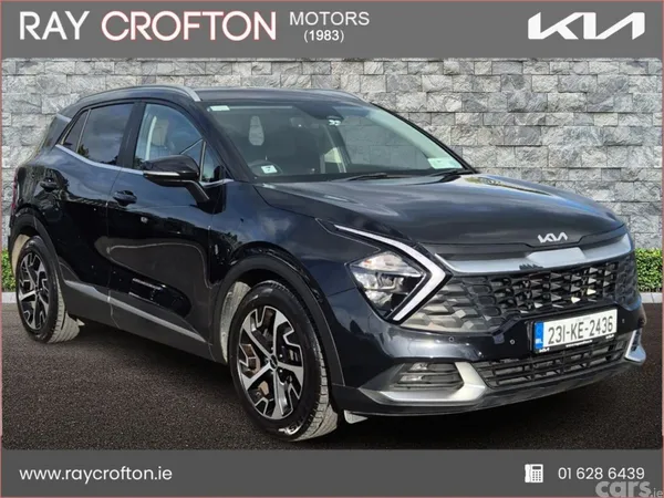 Kia Sportage SUV, Diesel Hybrid, 2023, Black