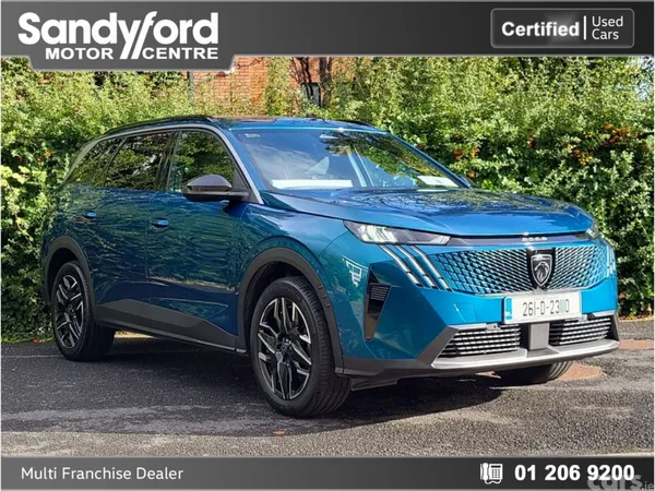 Peugeot 5008 SUV, Petrol, 2026, Blue