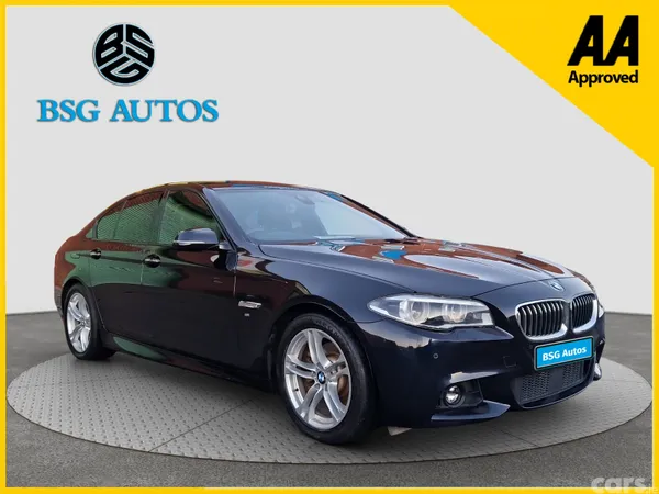 BMW 5-Series Saloon, Diesel, 2016, Blue