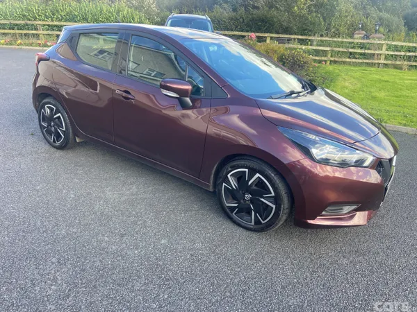 Nissan Micra Hatchback, Petrol, 2022, Red