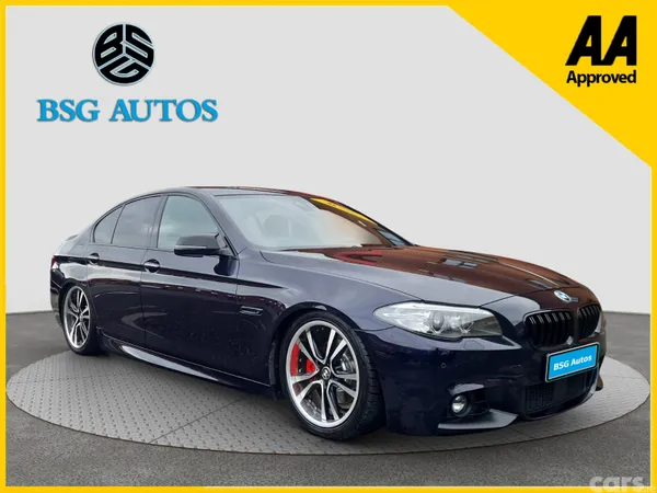 BMW 5-Series Saloon, Diesel, 2016, Blue
