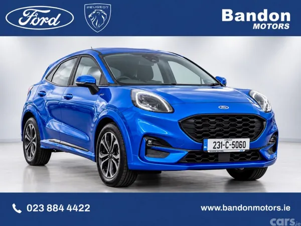 Ford Puma MPV, Petrol Hybrid, 2023, Blue