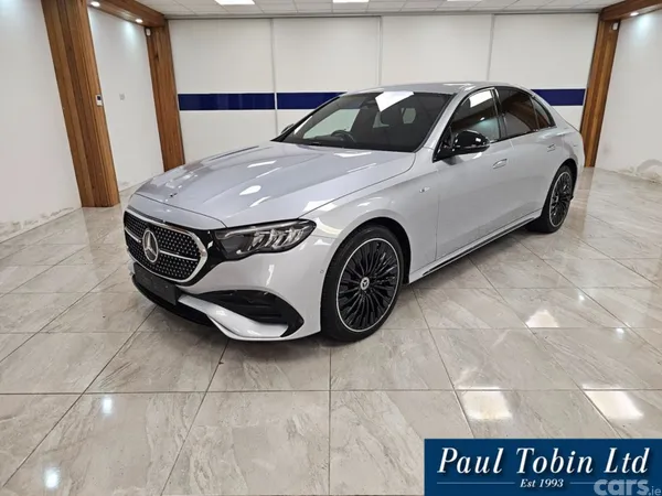 Mercedes-Benz E-Class Saloon, Petrol Plug-in Hybrid, 2025, Silver