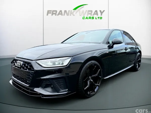 Audi A4 Saloon, Diesel Hybrid, 2021, Black