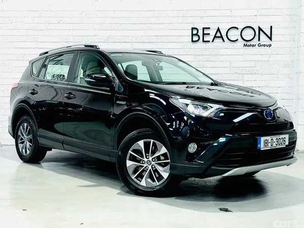Toyota RAV4 SUV, Petrol Hybrid, 2018, Black