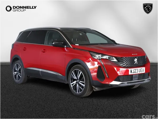 Peugeot 5008 Estate, Petrol, 2023, Red
