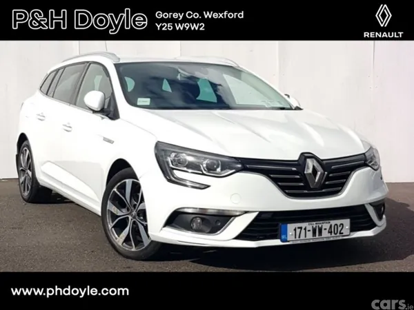 Renault Megane Estate, Diesel, 2017, White