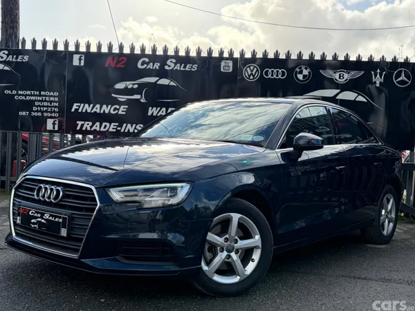Audi A3 Saloon, Petrol, 2017, Blue