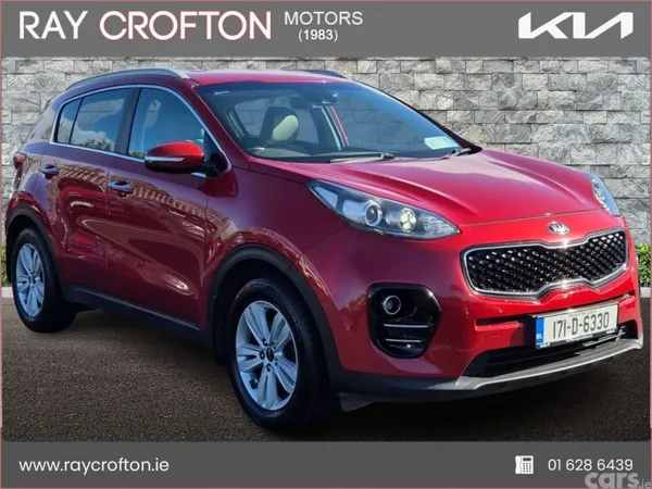 Kia Sportage SUV, Diesel, 2017, Red