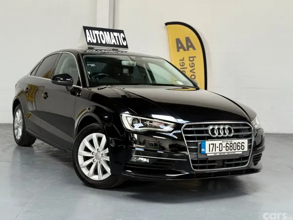 Audi A3 Saloon, Petrol, 2017, Black