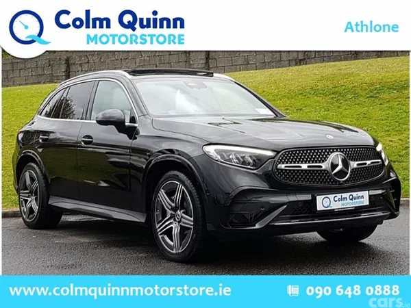 Mercedes-Benz GLC SUV, Diesel Hybrid, 2024, Black