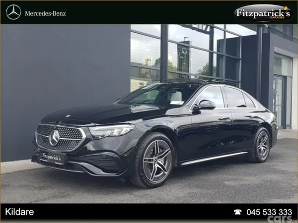 Mercedes-Benz E-Class Saloon, Diesel Plug-in Hybrid, 2025, Black