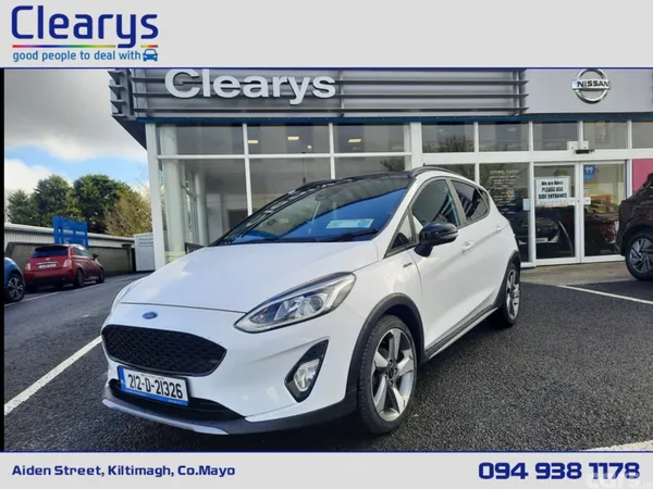 Ford Fiesta Hatchback, Petrol, 2021, White