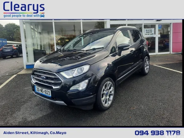 Ford EcoSport Hatchback, Diesel, 2020, Black