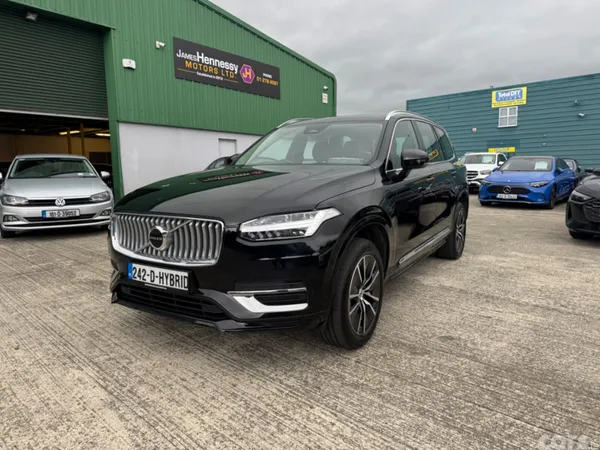 Volvo XC90 Estate, Petrol Plug-in Hybrid, 2024, Black