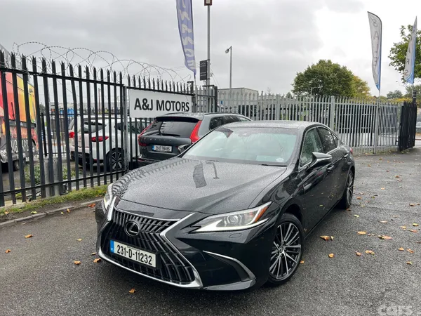 Lexus ES Saloon, Petrol Hybrid, 2023, Black