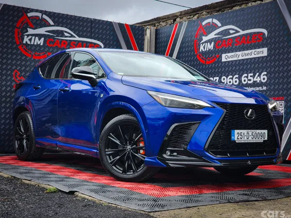 Lexus NX SUV, Petrol Hybrid, 2025, Blue