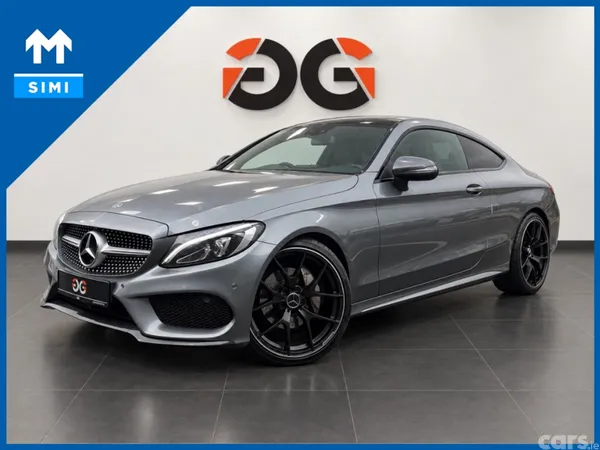 Mercedes-Benz C-Class Coupe, Diesel, 2017, Grey