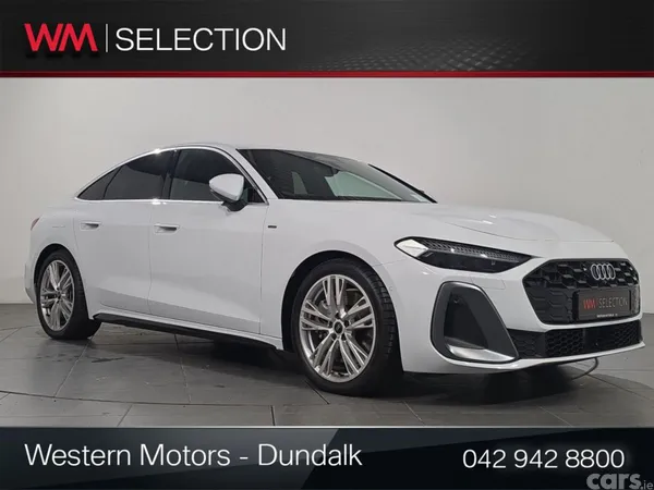 Audi A5 Saloon, Petrol Plug-in Hybrid, 2025, White