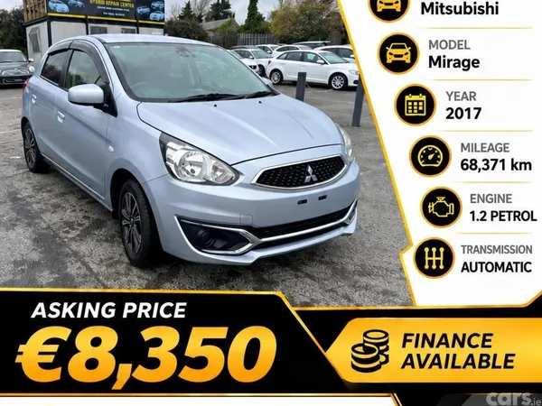 Mitsubishi Mirage Hatchback, Petrol, 2017, Silver