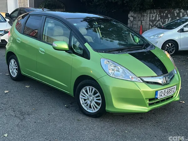 Honda Fit Hatchback, Petrol Hybrid, 2012, Green