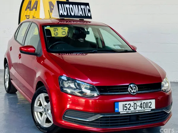 Volkswagen Polo Hatchback, Petrol, 2015, Red