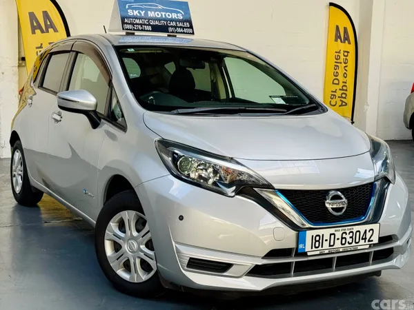 Nissan Note MPV, Petrol Hybrid, 2018, Silver