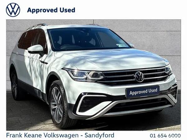 Volkswagen Tiguan Allspace SUV, Diesel, 2022, White