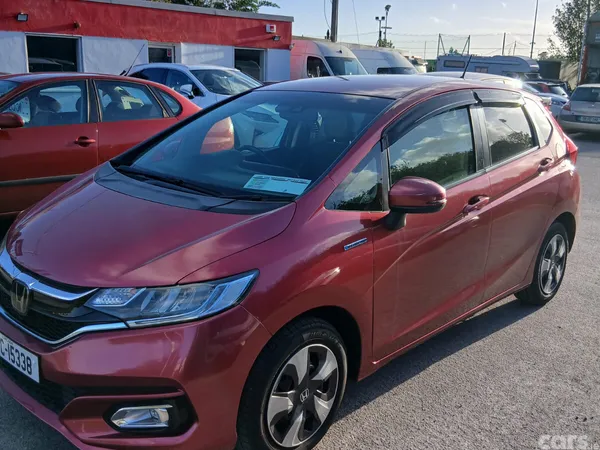 Honda Fit Hatchback, Petrol Hybrid, 2019, Red