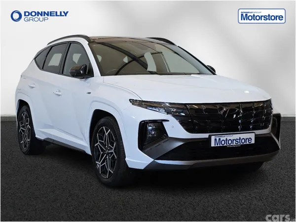 Hyundai Tucson SUV, Petrol Hybrid, 2024, White