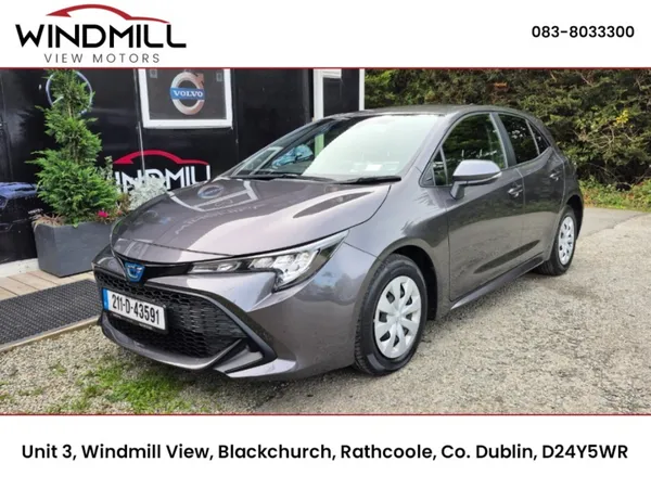 Toyota Corolla Hatchback, Petrol Hybrid, 2021, Grey