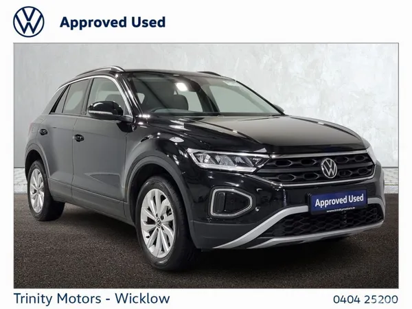 Volkswagen T-Roc SUV, Petrol, 2025, Black