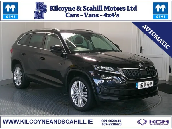 Skoda Kodiaq SUV, Diesel, 2019, Black