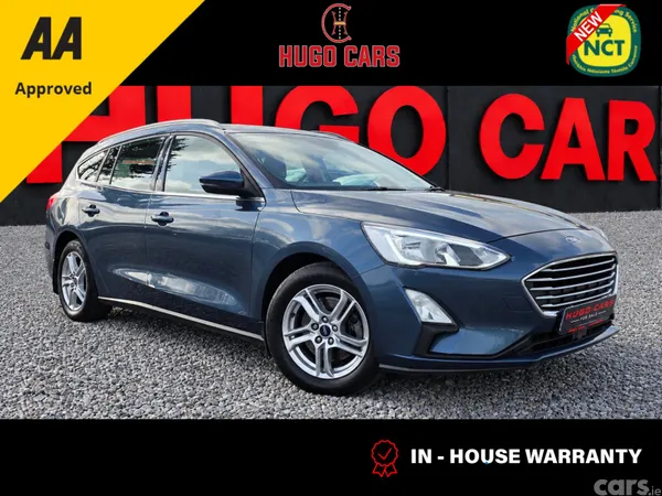 Ford Focus Estate, Petrol, 2019, Blue