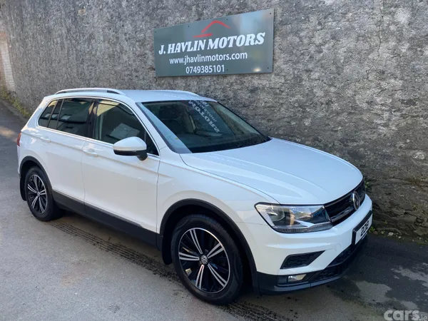Volkswagen Tiguan SUV, Diesel, 2018, White
