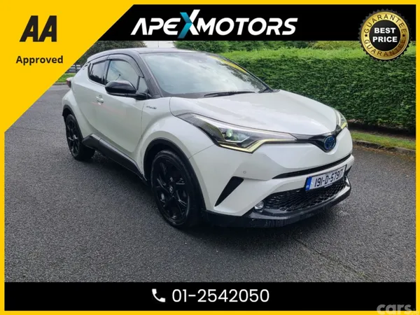 Toyota C-HR Hatchback, Petrol Hybrid, 2019, White