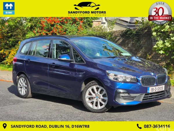 BMW 2-Series Estate, Diesel, 2019, Blue