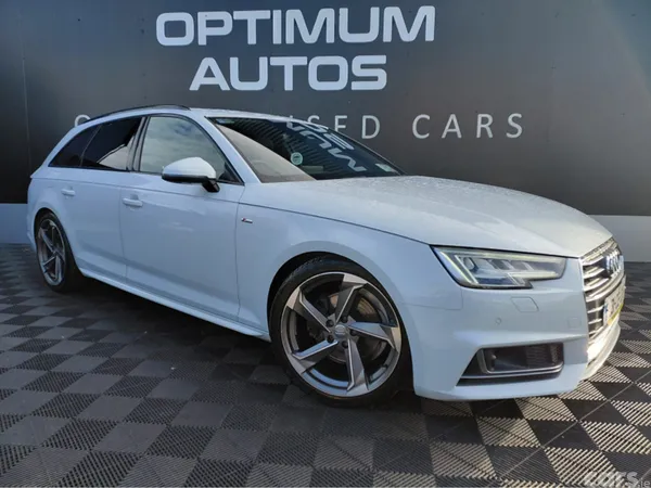 Audi A4 Estate, Petrol, 2018, White