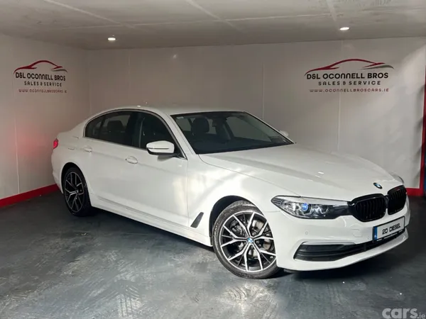 BMW 5-Series Saloon, Diesel, 2020, White