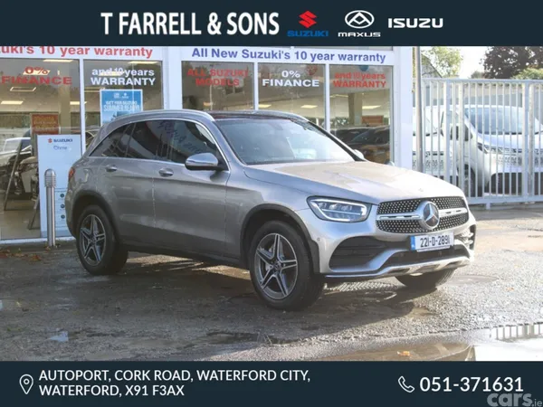 Mercedes-Benz GLC SUV, Diesel Plug-in Hybrid, 2022, Grey
