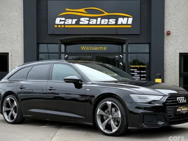Audi A6 Estate, Diesel Hybrid, 2023, Black