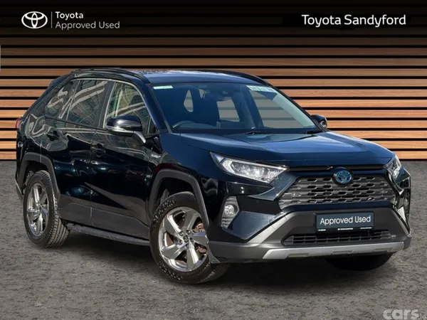 Toyota RAV4 SUV, Petrol Hybrid, 2021, Black
