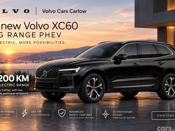 Volvo XC60 SUV, Petrol Plug-in Hybrid, 2027, Black