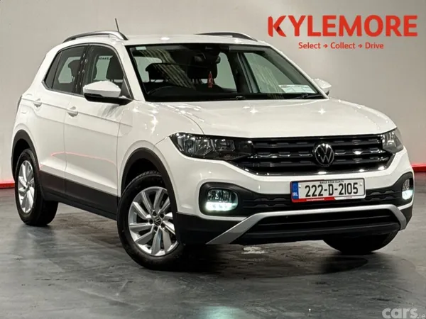 Volkswagen T-Cross Hatchback, Petrol, 2022, White